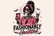 Fashion Halloween Leopard Png Bundle, a Seasonal Illustration by Daisy Design (Thumbnail 2 of 6)