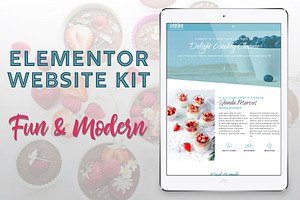 Delight // Fun Elementor Website Kit