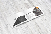 A4 Landscape Brochure Mockup, a Books & Magazine Mockup by graphiccrew (Thumbnail 11 of 17)