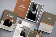 Fluid Editorial Fashion Magazine, a Magazine Template by Haps Space (Thumbnail 5 of 8)