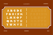 SEYDAN - Retro Display Font, a Font by Rightwheels (Thumbnail 2 of 10)