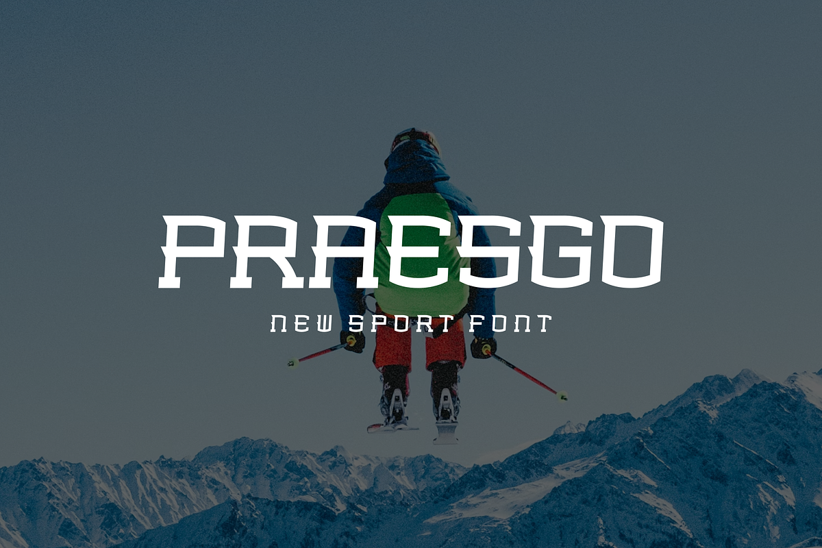 Praesgo - Font, a Serif Font by artchiles_design (Photo 1 of 5)