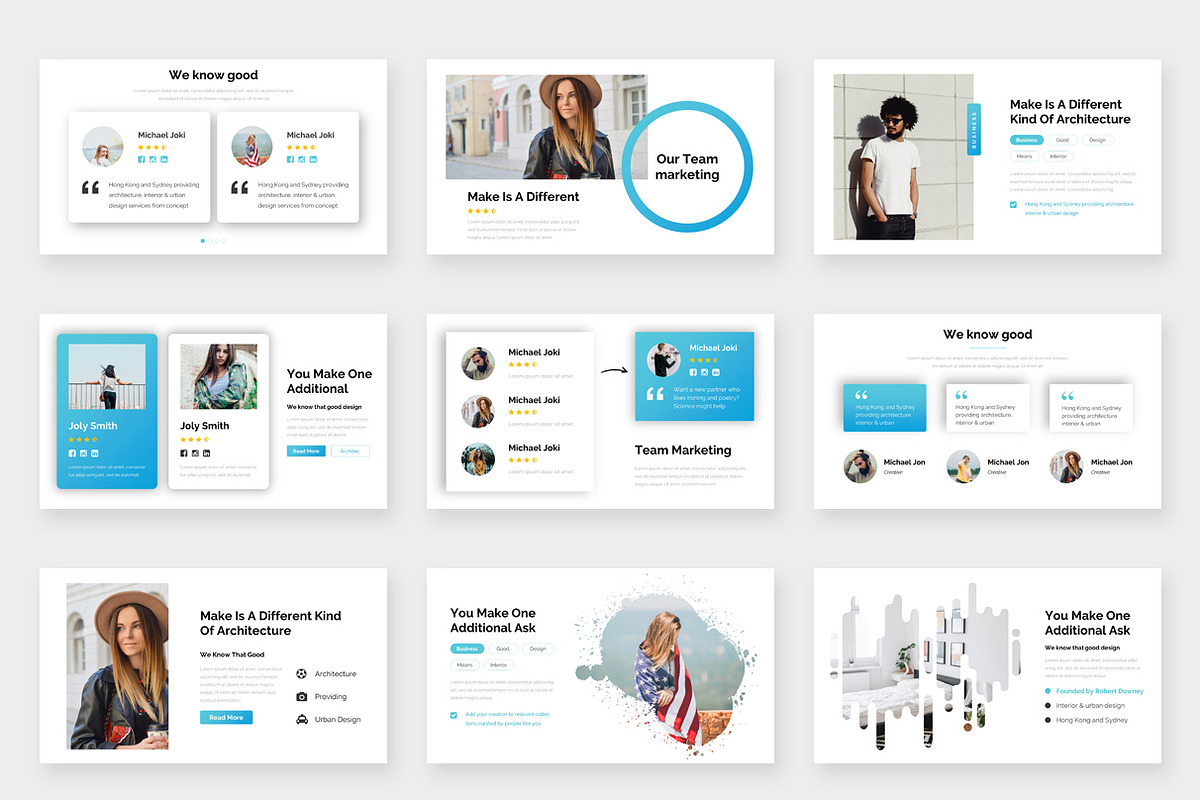 Rexio Creative Powerpoint Template, a Presentation Template by One Percent Studio (Photo 18 of 19)
