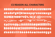 CS Reason – Bold Font, a Sans Serif Font by Craft Supply Co. (Thumbnail 8 of 8)