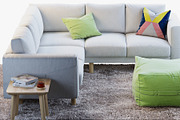 Corner sofa 3d model, a Furniture 3D Model by 3dmitruk (Thumbnail 10 of 12)