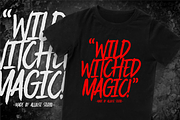 Blackmourn A Handbrush Horror Font, a Font by Allouse Studio (Thumbnail 6 of 10)