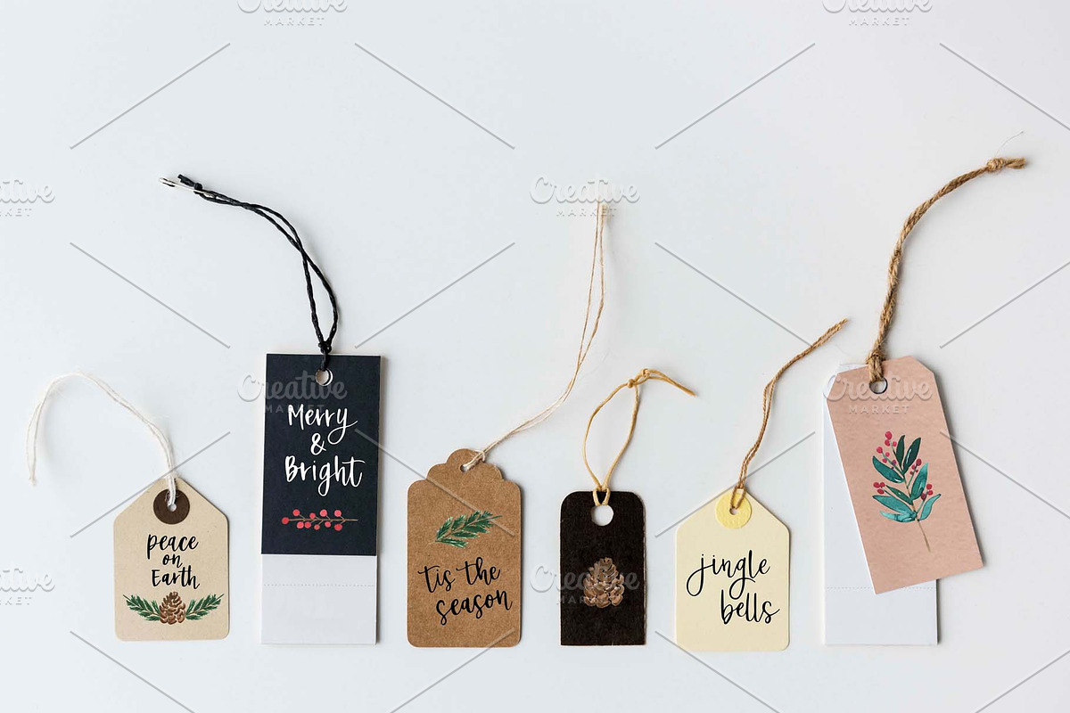 SALE Holiday Lettering & Clipart Kit, an Illustration by Jane Yu Designs (Photo 7 of 12)