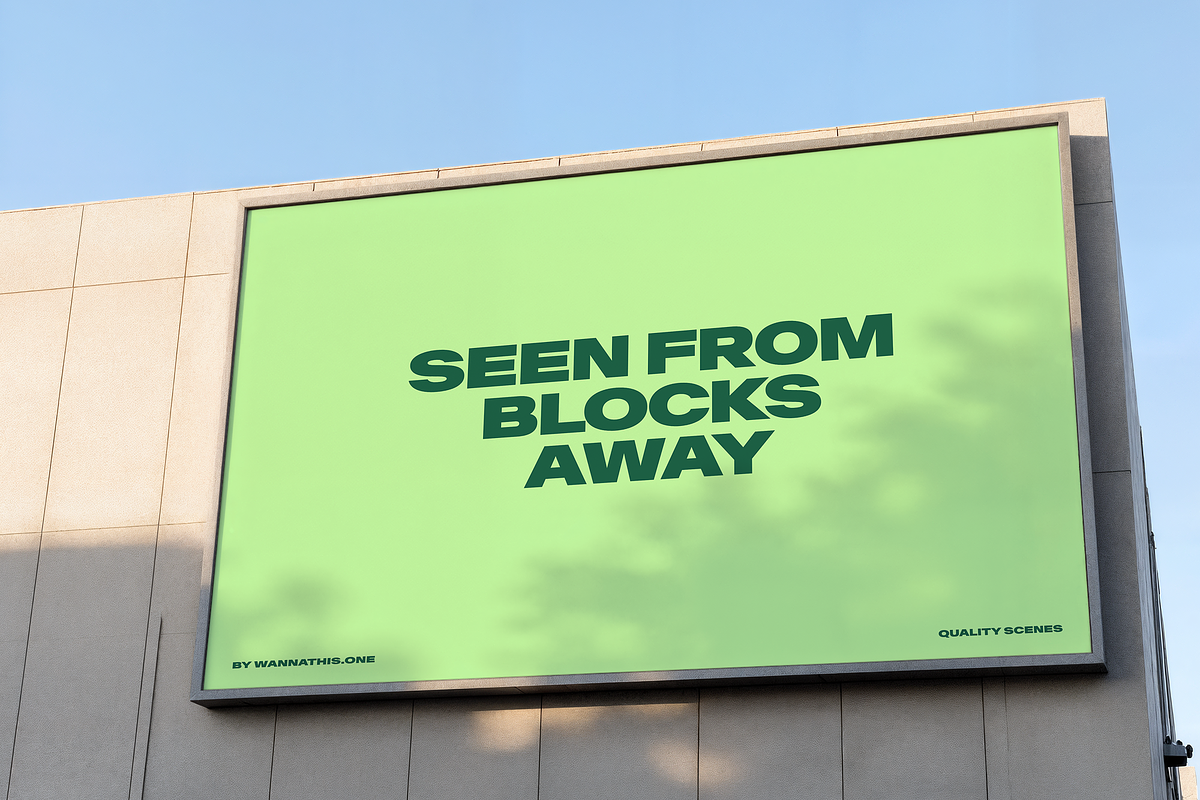 Street Outdoor Billboard Mockups, a Mockup by Wannathis.one (Photo 4 of 10)