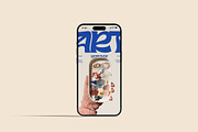 Minimal iPhone Mockup, a Device Mockup by Sweetdady (Thumbnail 2 of 4)