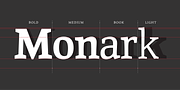 Monark, a Serif Font by YXType (Thumbnail 2 of 10)
