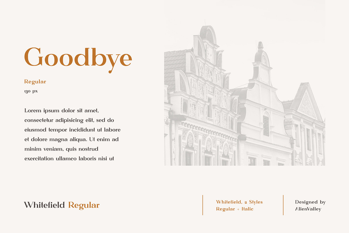 Whitefield - Handcrafted Serif, a Serif Font by AlienValley (Photo 8 of 8)