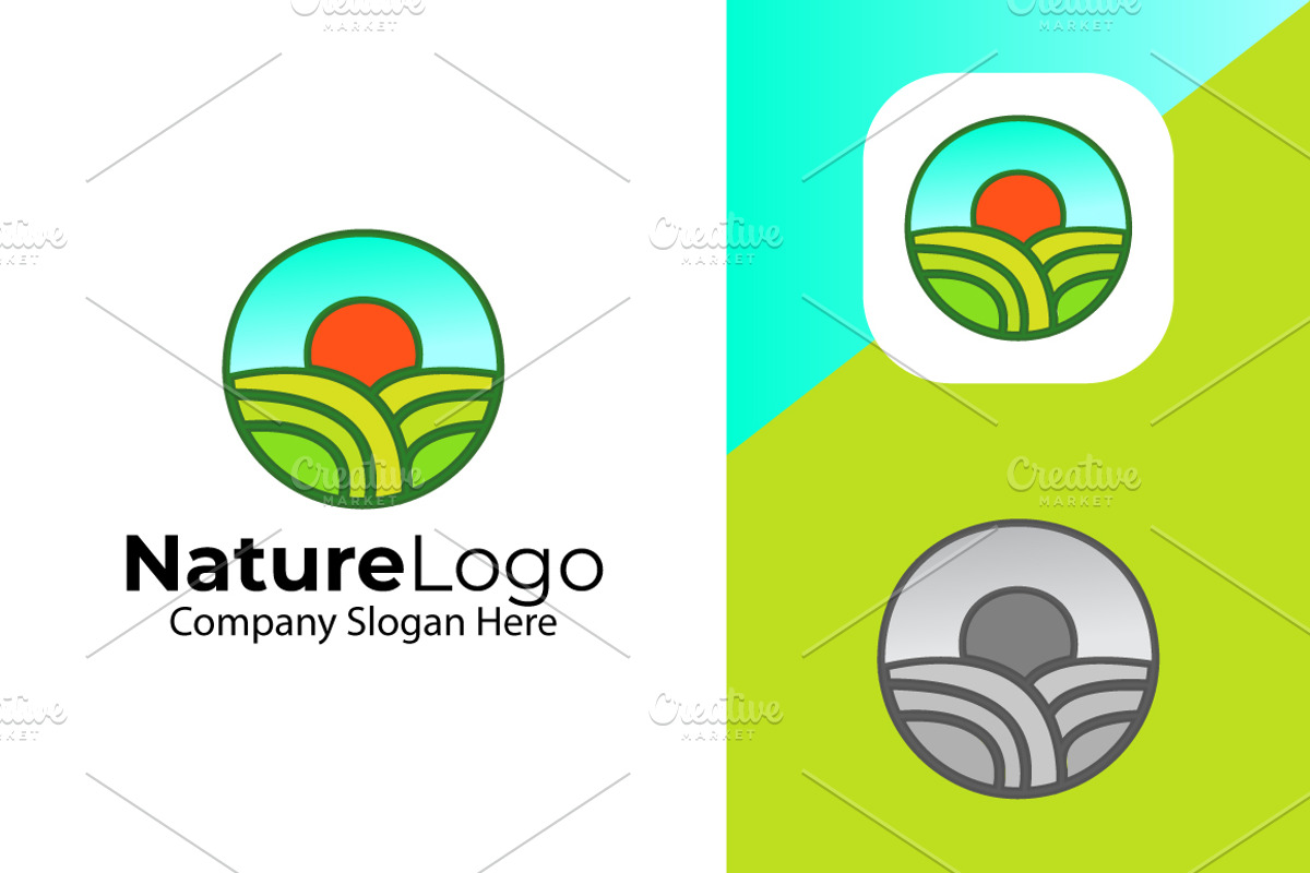 Nature logo, a Branding & Logo Template by logobranda