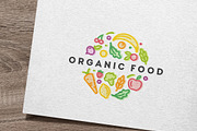 Organic Food Logo, a Branding & Logo Template by IKarGraphics (Thumbnail 1 of 3)