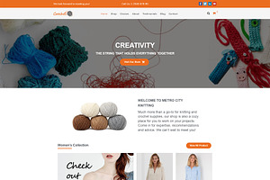 Crochet – Creative Business WP Theme, a WordPress Template by Your Theme Shop