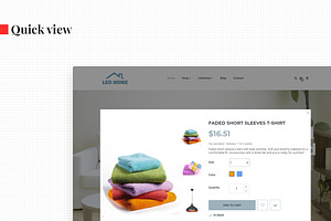 Leo Home Responsive Prestashop