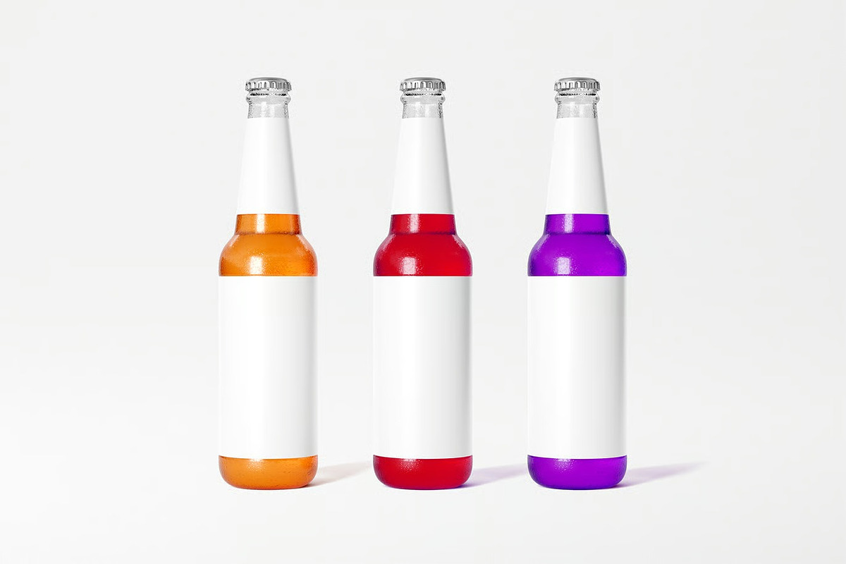 Glass Bottle Mockup, a Product Mockup by zpackcreative (Photo 4 of 4)