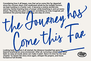 Raveling Melany - Messy Handwritten, a Handwritten Font by Zarma Type (Thumbnail 2 of 12)