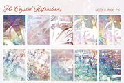 Vintage Crystal chandelier backdrops, a Background Graphic by Vero Arts (Thumbnail 2 of 15)