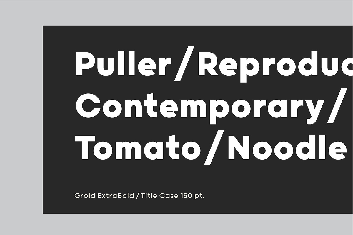 Grold, a Sans Serif Font by Typesketchbook Foundry (Photo 4 of 6)