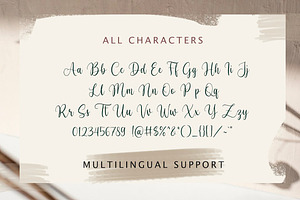 Mayoras Handwriting Script Fonts