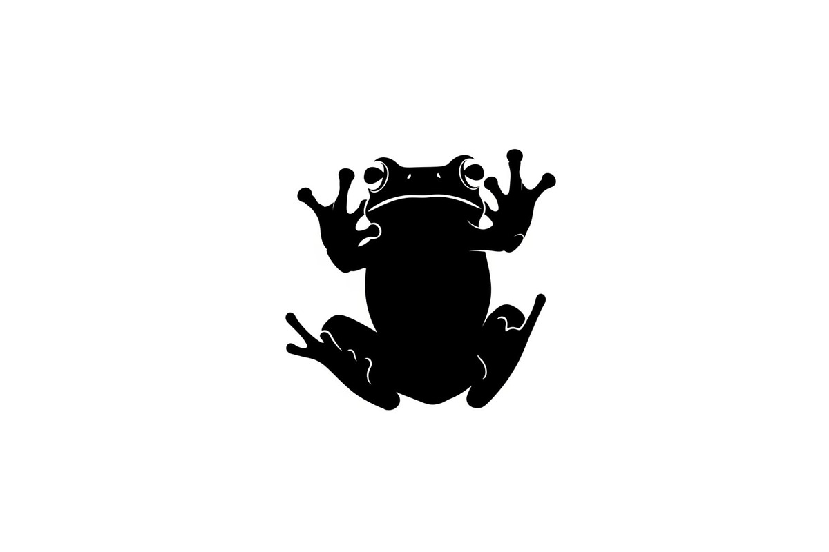 Frog Silhouette Vector Bundle, an Illustration by jahid234 (Photo 3 of 46)