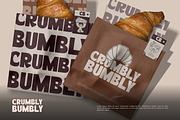 Flury Muffin - Food Logo Font, a Sans Serif Font by Nirmana Visual (Thumbnail 12 of 13)