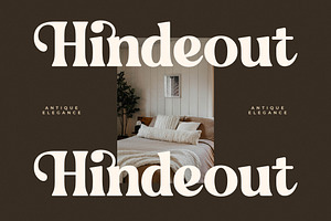 Golden Antique Retro Serif Font