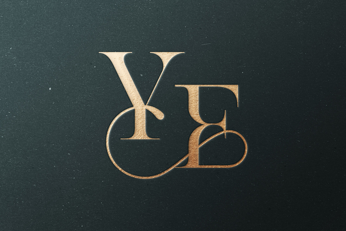 Gold Pressed Logo Mockup, a Mockup by Design Squad (Photo 2 of 4)