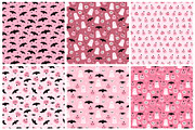 Cute pink Halloween digital paper, a Pattern Graphic by IrinaShishkova (Thumbnail 5 of 5)