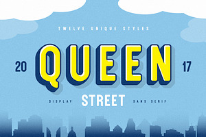 Queen Street Display Font