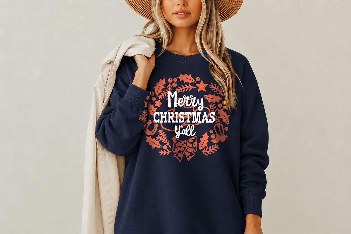 Western Christmas Boots Bundle SVG, a Seasonal Illustration by TanchaArt (Photo 3 of 9)