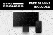 Stay Focused Wallpaper Pack, a Background Graphic by CDS Premium (Thumbnail 2 of 6)