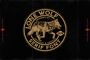 LONE WOLF - Serif font, a Serif Font by Artistic & Unique (Thumbnail 5 of 7)