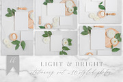 Bright Stationery Mockups, a Photo by BlueHarborPaperie (Thumbnail 1 of 7)