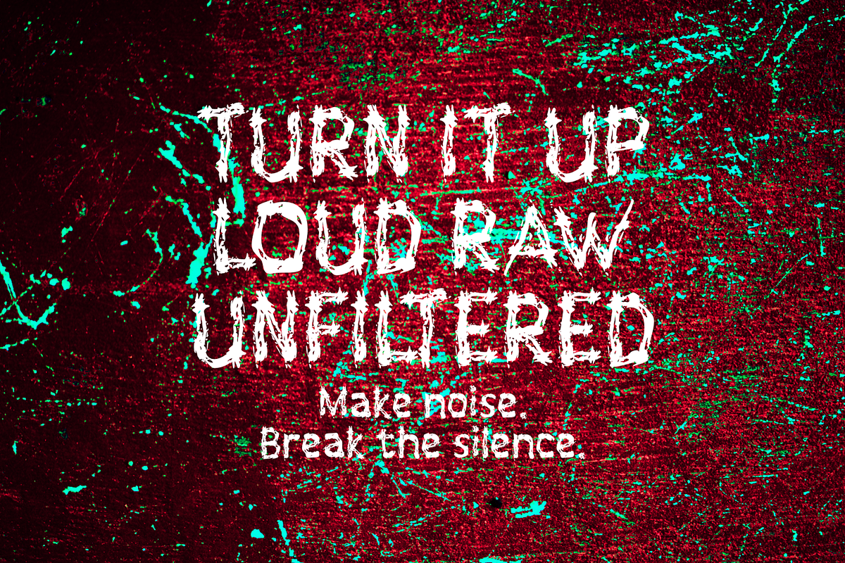 Trasy Brush Grunge Brush Typeface, a Handwritten Font by mesuka (Photo 3 of 7)