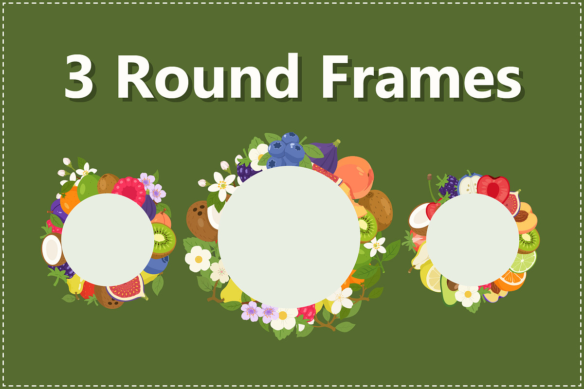 Fruit Clipart Bundle, an Object Graphic by OREHOVKA (Photo 7 of 7)