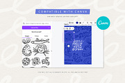 Seafood Menu | Hand drawn clipart, a Food Illustration by Favete Art (Thumbnail 9 of 9)
