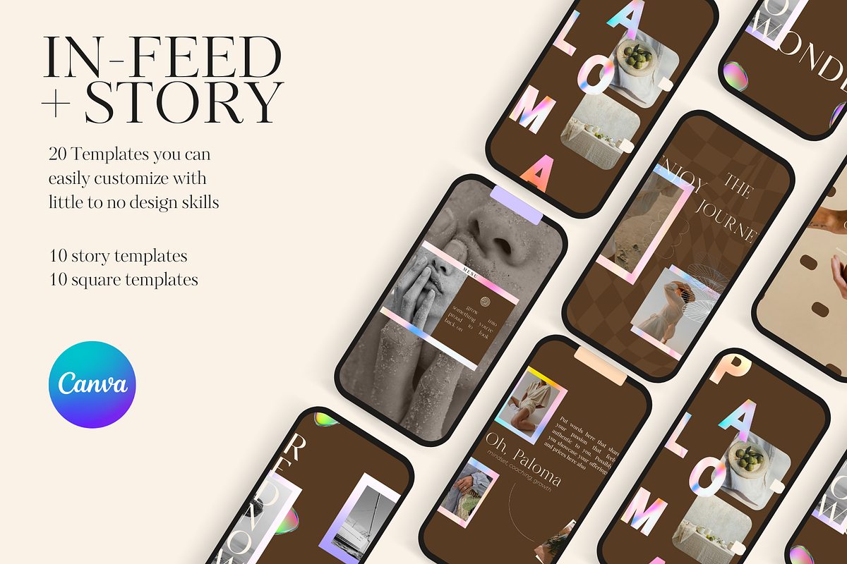 Bali social media templates, a Templates & Theme by Oh, Paloma (Photo 1 of 5)