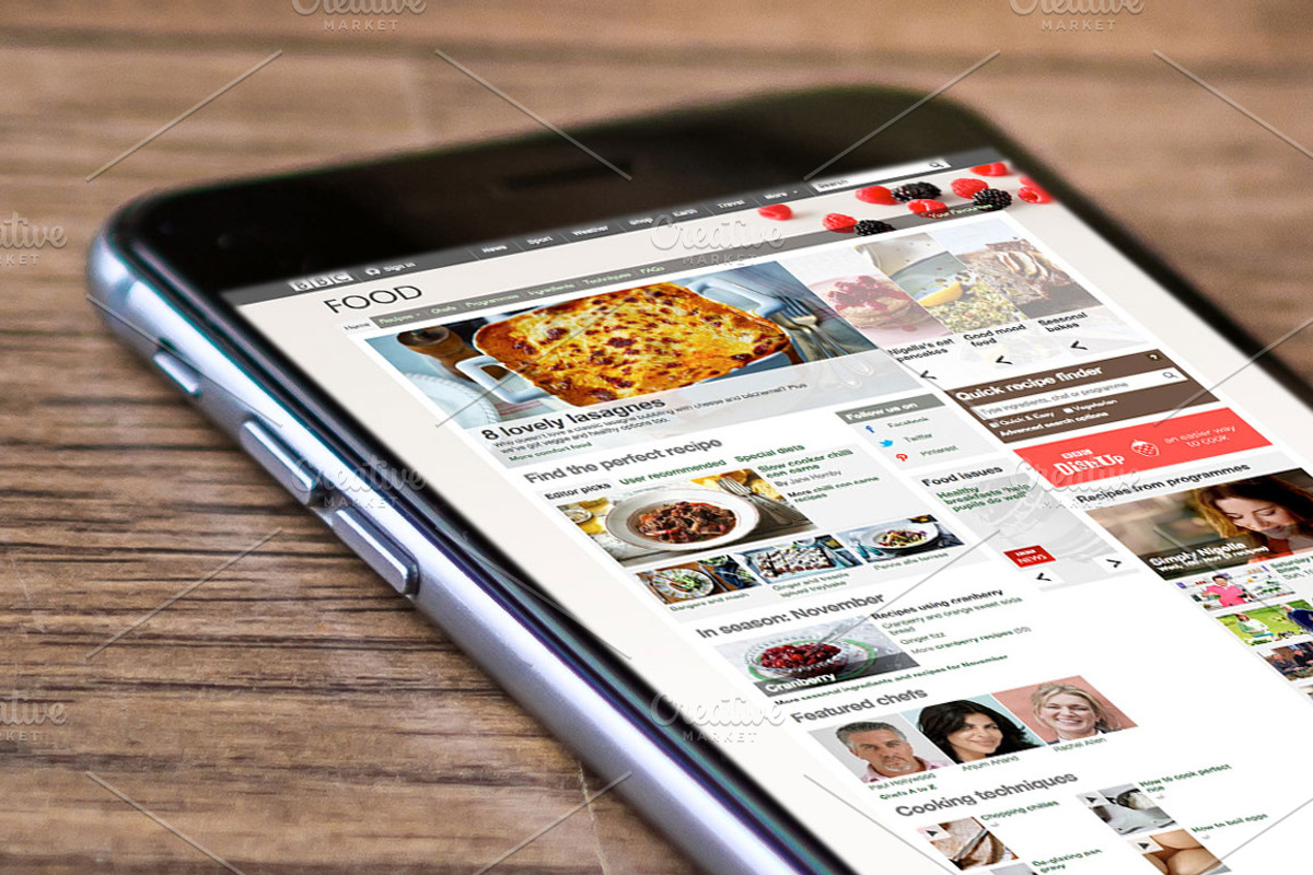 iPhone6 Mockup Template #7, an iPhone Mockup by Made by Mancie (Photo 3 of 3)