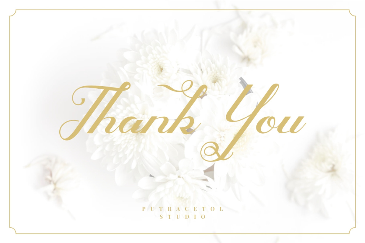 Glamoury, a Script Font by PutraCetol Studio (Photo 9 of 9)