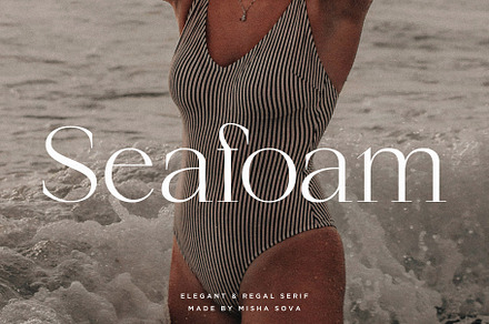 Seafoam - Elegant & Regal Serif