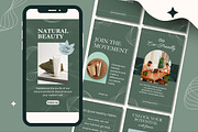 50 Organic Stories Canva Templates, a Templates & Theme by TemplateCastleStore (Thumbnail 2 of 9)