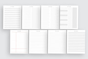 CANVA 70+ NOTES BUNDLE, a Stationery Template by MNT-Creator (Thumbnail 3 of 4)