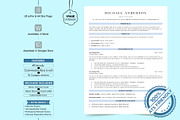 Clean ATS Resume Template, word, doc, a Resume Template by Design_Xlab (Thumbnail 1 of 10)
