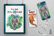 Wild Animals On-Demand, an Animal Illustration by Stella's Graphic Supply (Thumbnail 4 of 5)