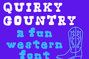 Quirky Country, a hand-drawn script, a Handwritten Font by Eryn Rose Design (Thumbnail 8 of 11)