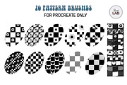 Checkered Procreate Brushes & Stamps, a Brush Add-On by Brush Lab (Thumbnail 4 of 8)