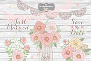 BIG WEDDING BUNDLE, a Texture Illustration by burlapandlace (Thumbnail 15 of 22)