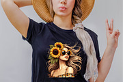 Summer Sunshine Sunflower Clipart, an Illustration by SVGArt (Thumbnail 4 of 8)