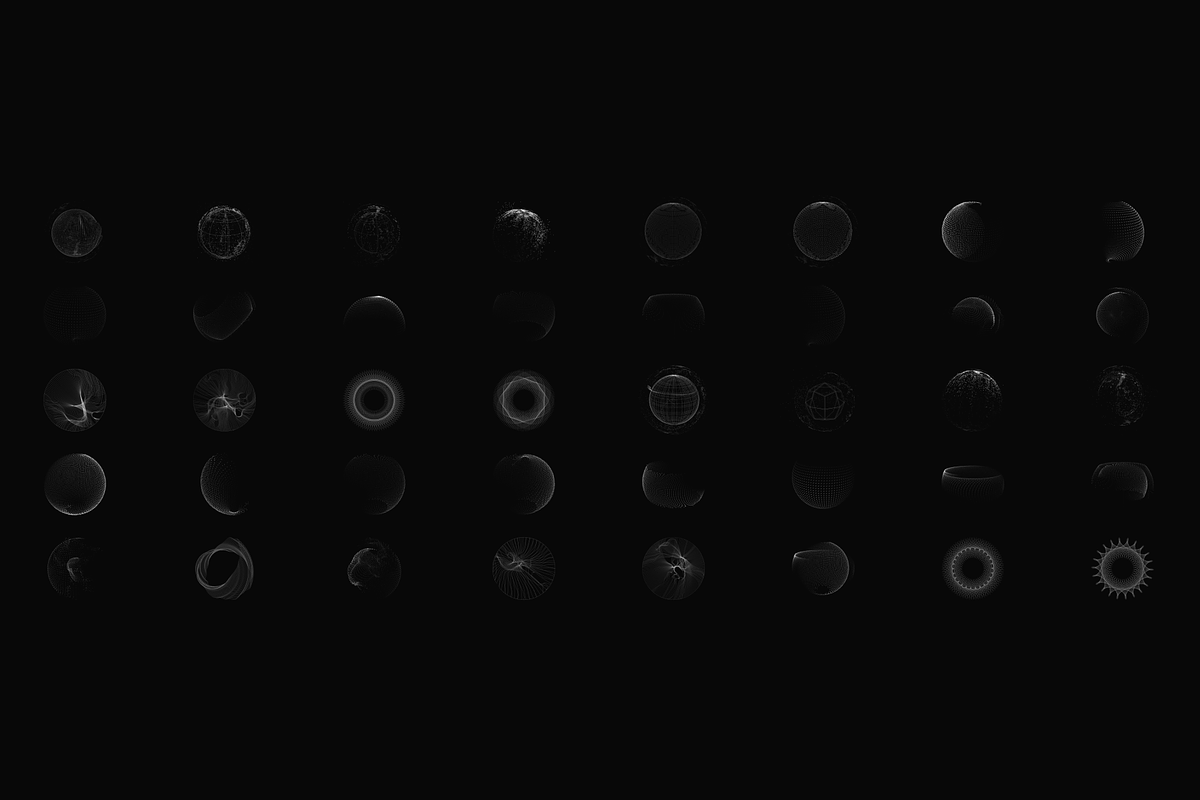 GEO_SPHERES Abstract Vector Bundle, an Object Graphic by codetoform (Photo 13 of 13)